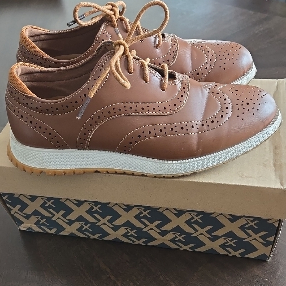 Boy's Brown Dress Shoes